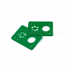 Райзеры для лонгборда Shock Pads - 1/8 (Green)