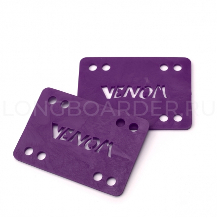 Райзеры для лонгборда VENOM - 1/8 (Purple)