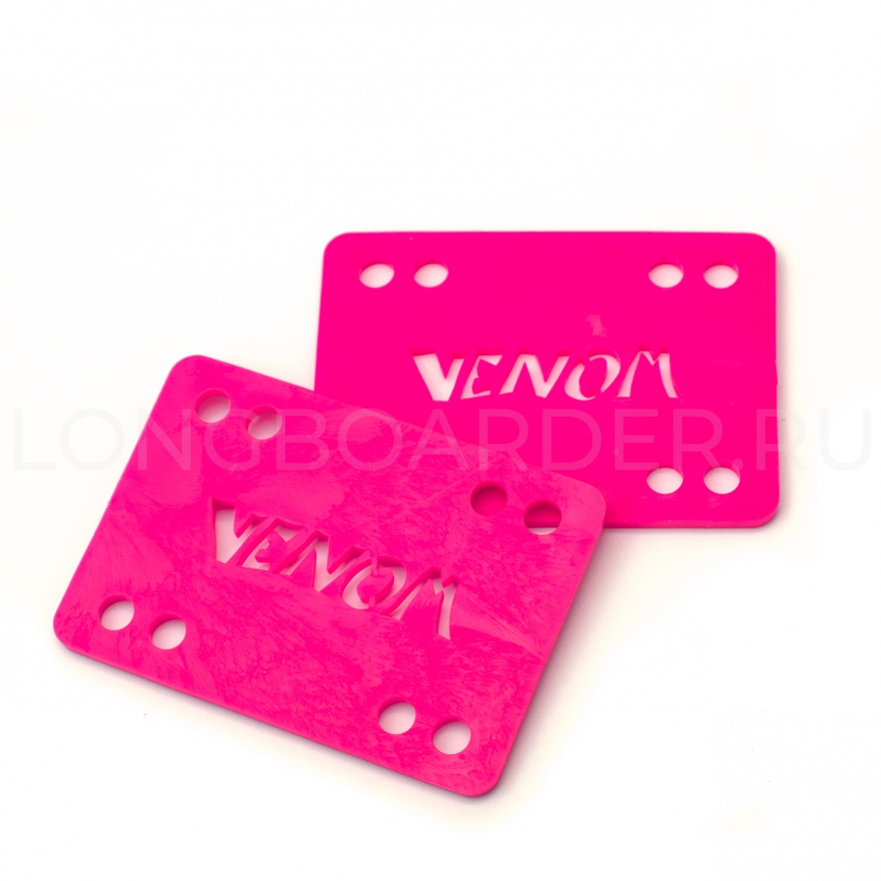Райзеры для лонгборда VENOM - 1/8 (Pink)