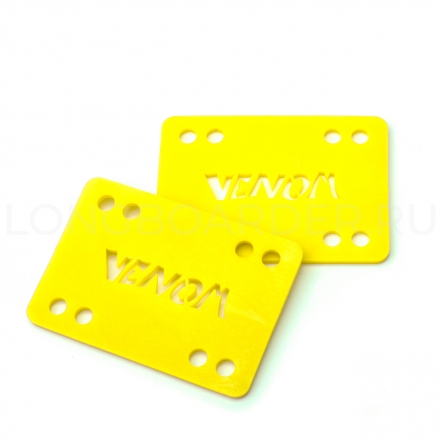 Райзеры для лонгборда VENOM - 1/8 (Yellow)