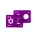 Райзеры для лонгборда Shock Pads - 1/8 (Purple)